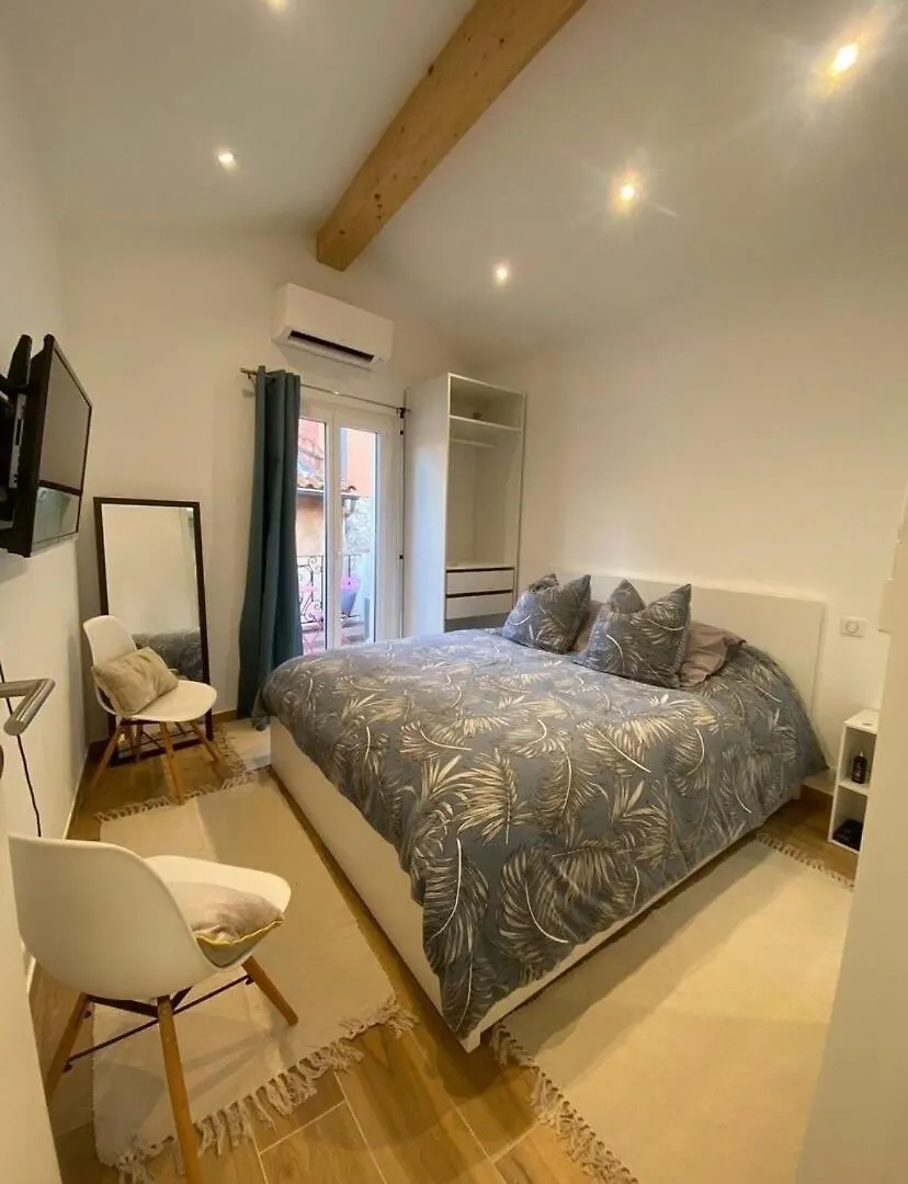 Maison De Village - Climatisee - Avec Terrasse La Turbie